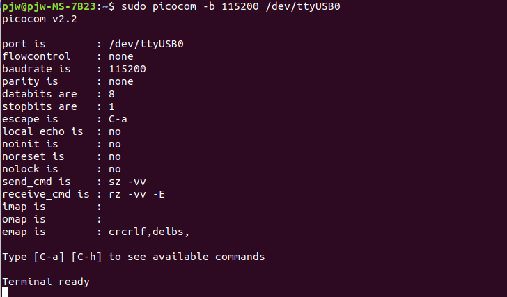 Linux serial port debugging tool--picocom installation and use tutorial ...