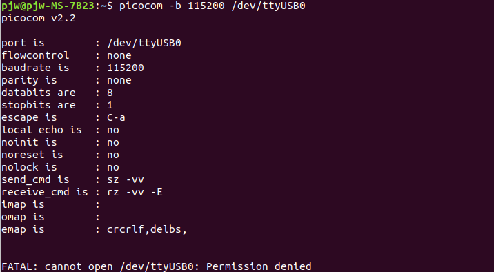 Linux串口调试工具--picocom安装使用教程