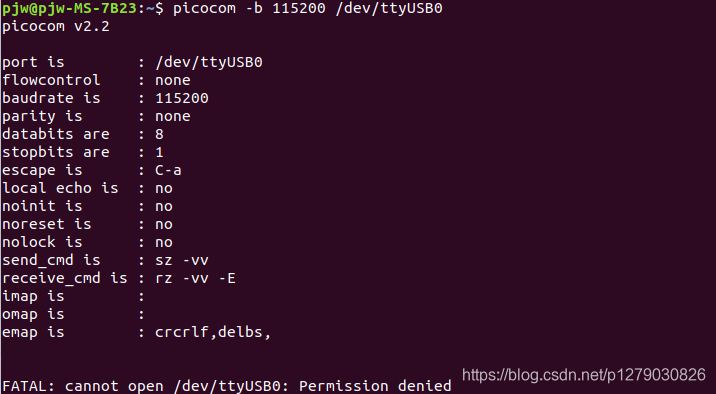 linux串口调试工具--picocom安装使用教程_picocom yum-CSDN博客