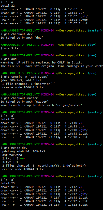 Git common operation commands - Programmer Sought