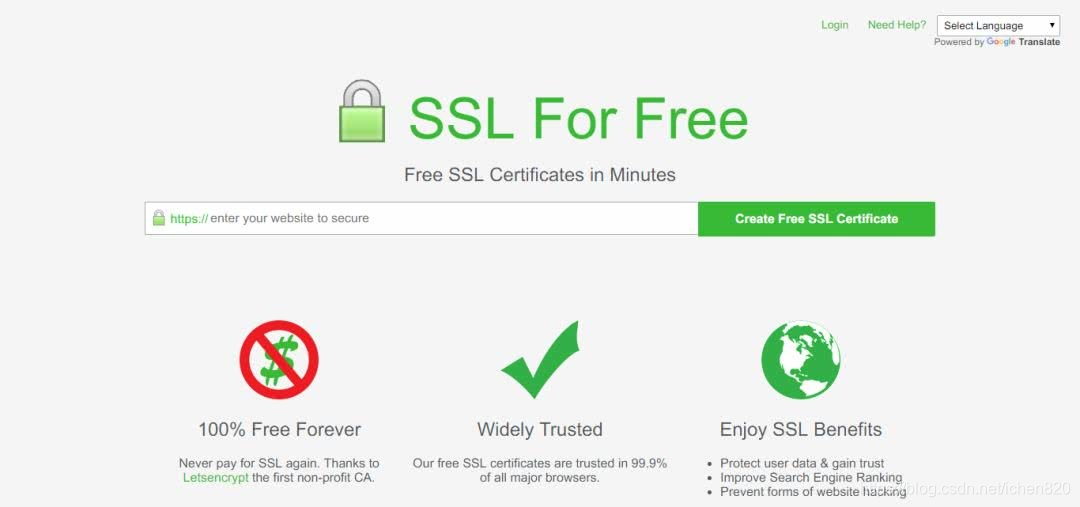 免费申请let S Encrypt 证书 登陆网站和脚本两种方法 Ichen 的博客 Csdn博客 免费申请let S Encrypt 证书 登陆网站和脚本两种方法 Ichen 的博客 Csdn博客