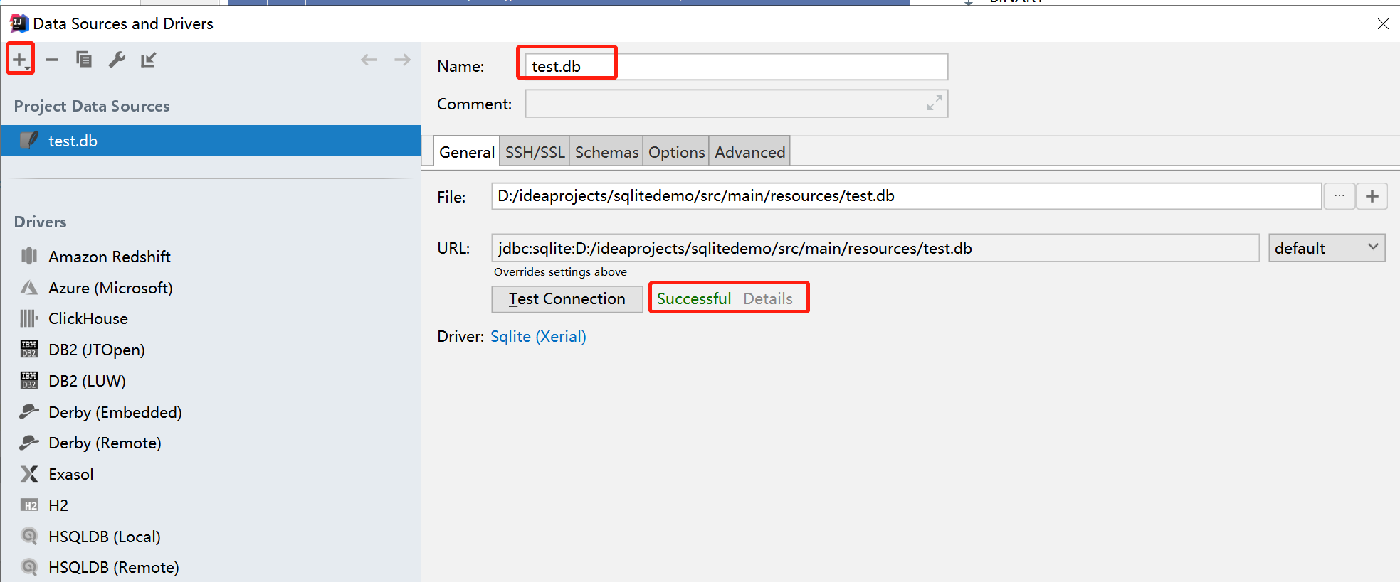 sqlite spring boot