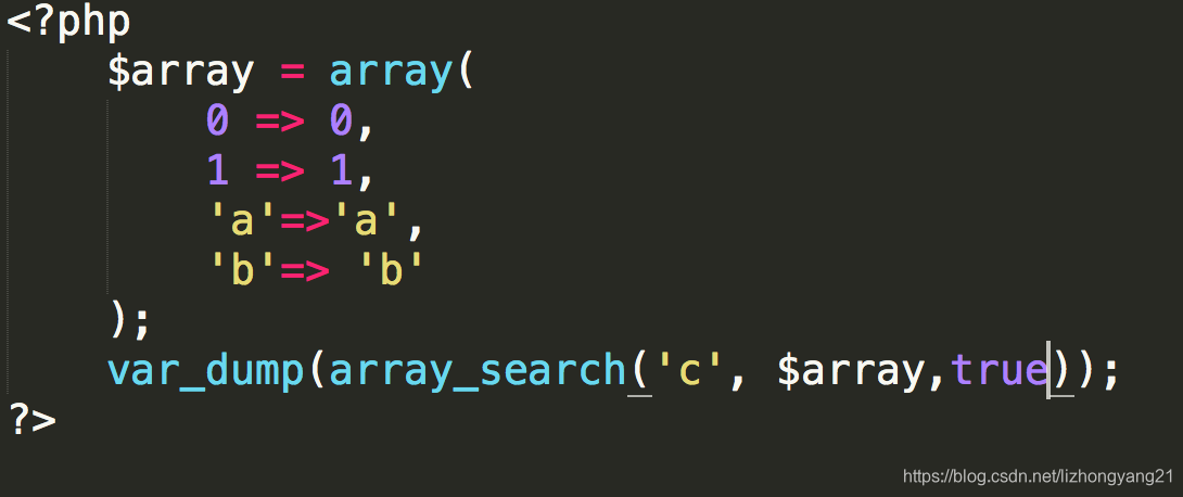 PHP 之 in_array 和 array_search-CSDN博客