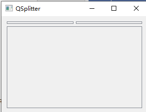 QSplitter组件分割线