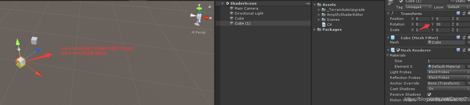 Unity3D之坐标系讲解_unity vector3坐标系_Csoap994的博客-CSDN博客