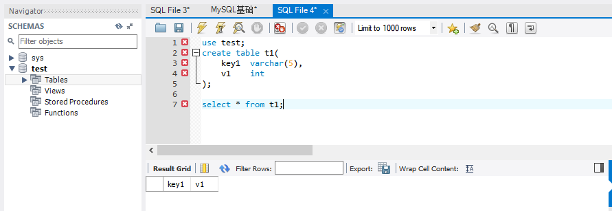 Mysql  wokebench 如何导入数据