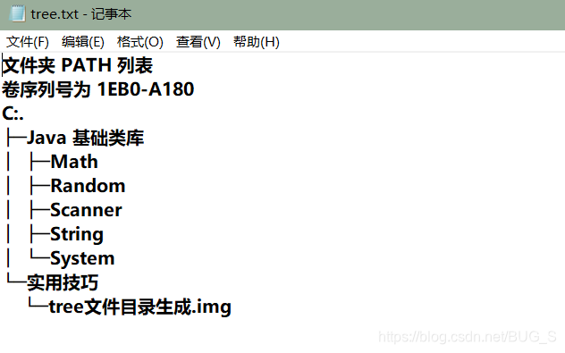 Tree 命令 windows系统:tree命令生成树状形目录结构文件_tree命令生成txt文件-CSDN博客