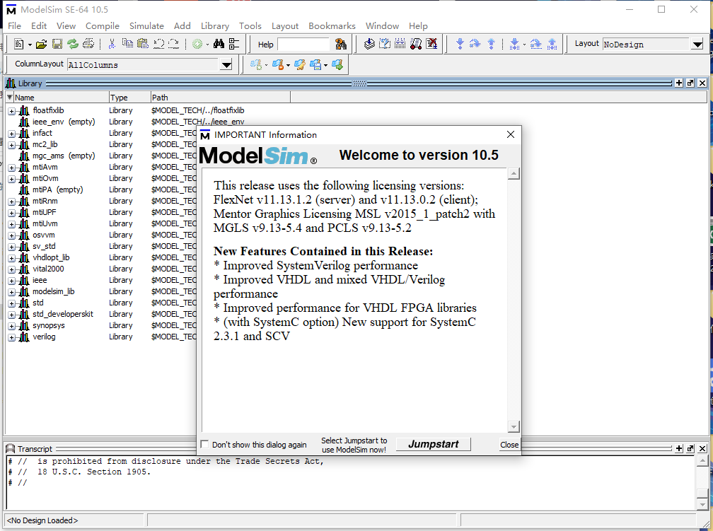Modelsim 10以上版本在WIN10下找不到LICENSE的解决办法_安装modelsim找不到许可证-CSDN博客