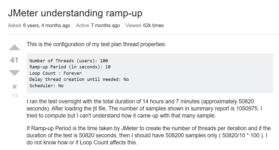 Jmeter Ramp Up的理解 Amytest的博客 程序员宝宝 Jmeter Ramp Up 什么意思 程序员宝宝