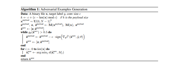 对抗机器学习：Deceiving End-to-End Deep Learning Malware Detectors using Adversarial Examples