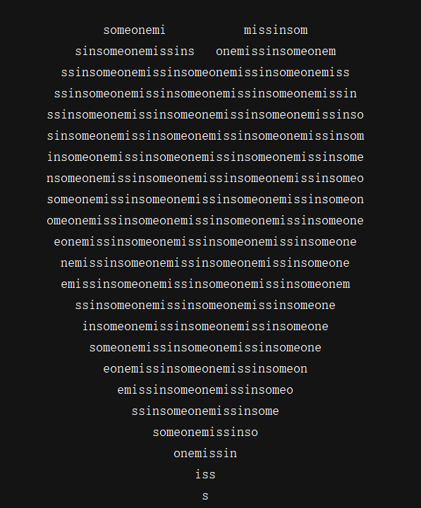 python绘制心形图案