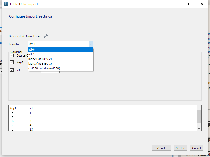 Mysql  wokebench 如何导入数据