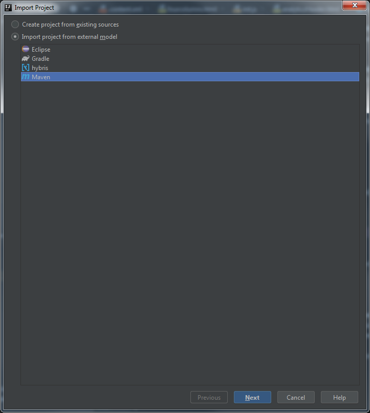 Intellij导入Maven项目
