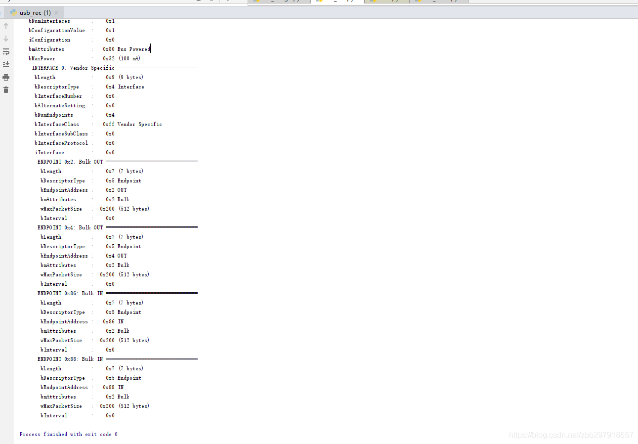 Scanner Output From USB Using Python PYUSB Pvlin