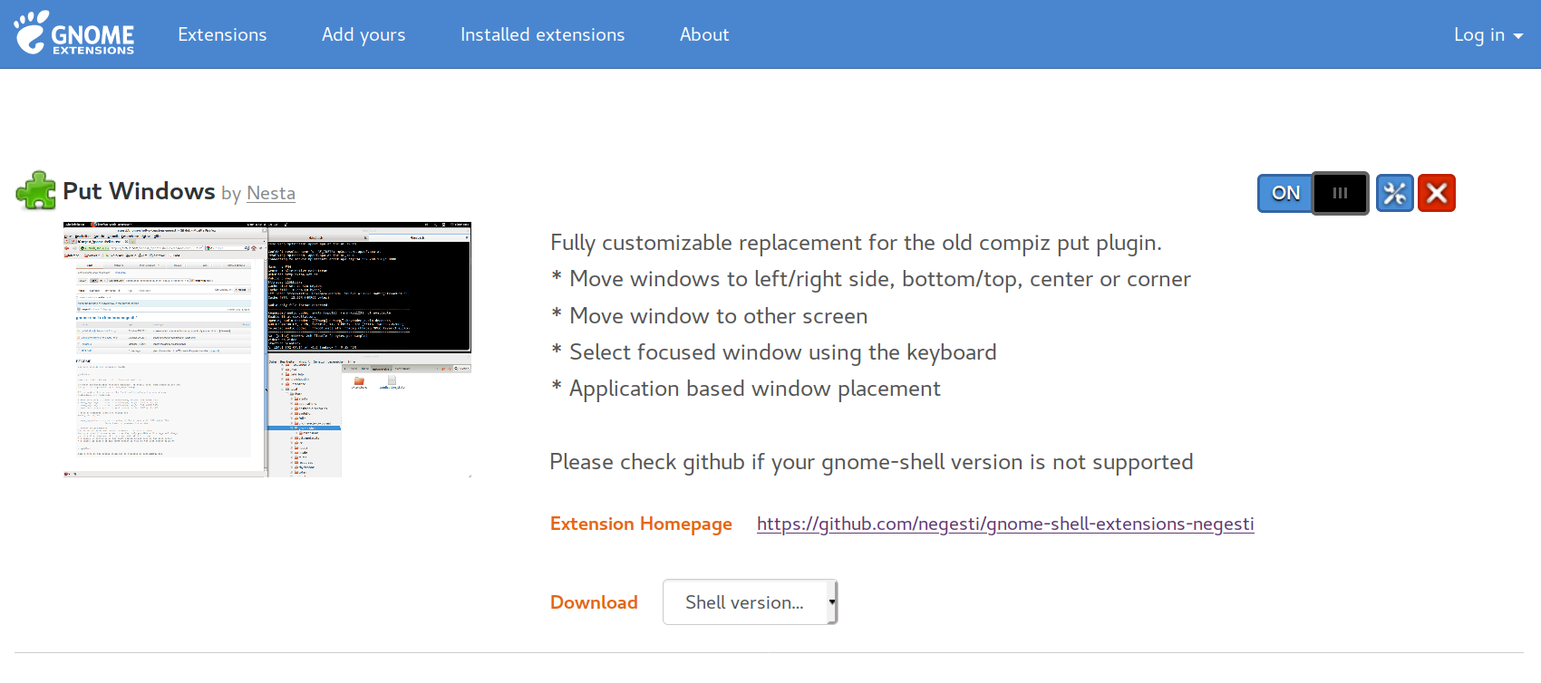 put windows3