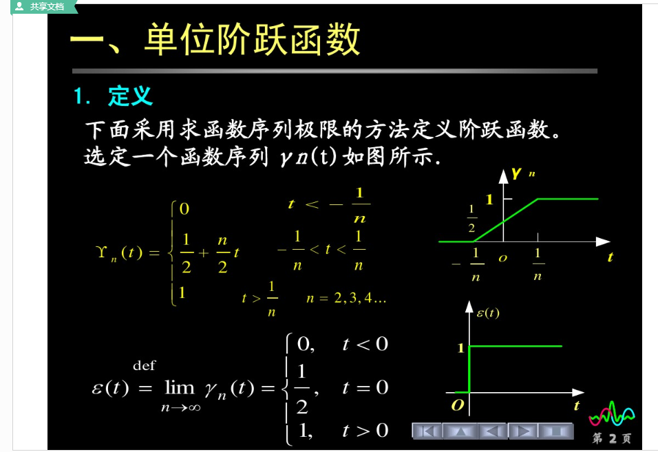 阶跃函数和冲击函数相关性质及傅立叶变换求取方法_阶跃函数的性质-CSDN博客