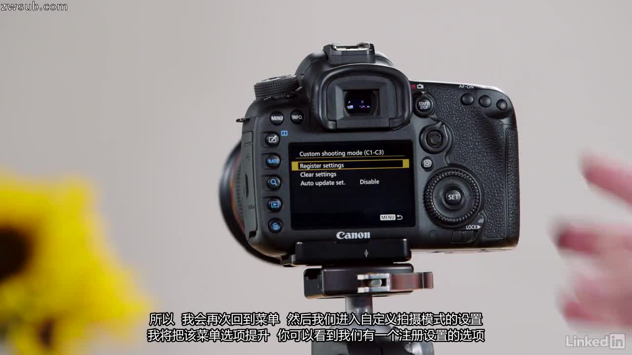 Canon 7D Mark II: Tips, Tricks,  Techniques Canon 7D Mark II使用技巧  Lynda课程中文字幕