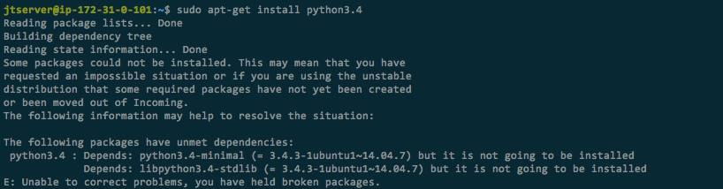 sudo apt get install python3 tk