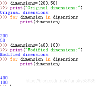 Python变量类型（二）——列表、元组（下）