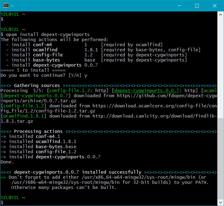 OCaml for windows安装_window ocaml 安装-CSDN博客