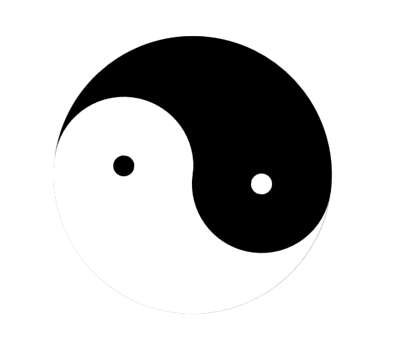 转动的太极纯html代码