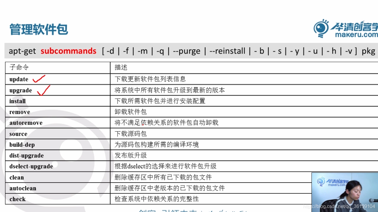 软件包管理命令