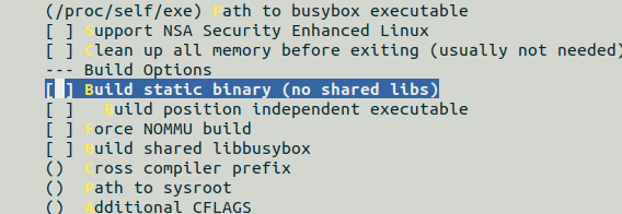 busybox-根文件系统搭建