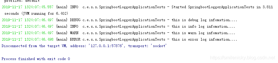 SpringBoot系列之日志框架使用教程 