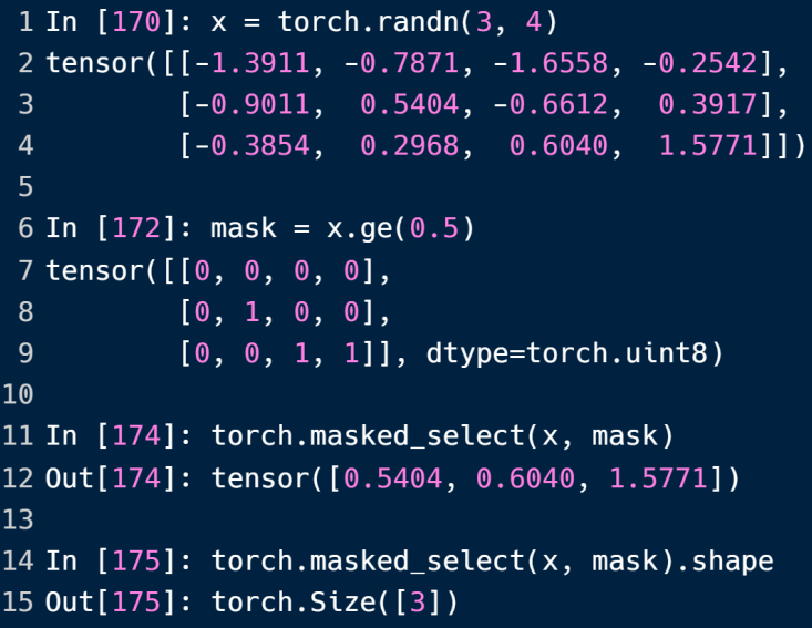 pytorch入门实战教程笔记 五 基础张量操作2