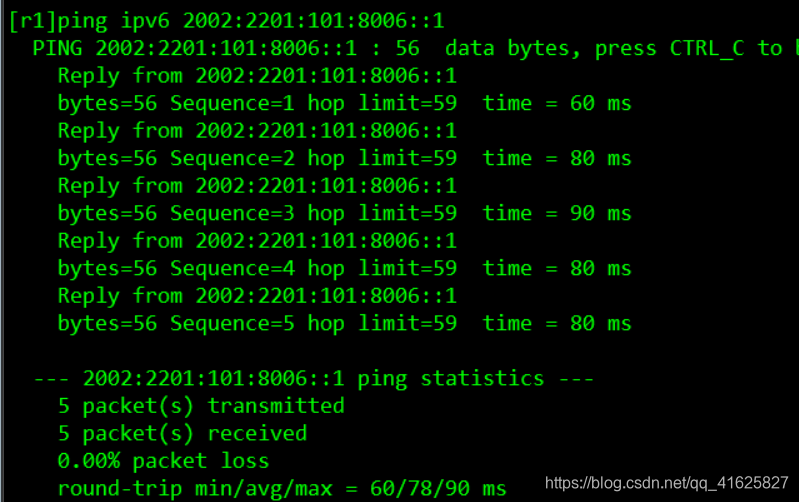 ENSP实现IPV4与IPV6的双栈