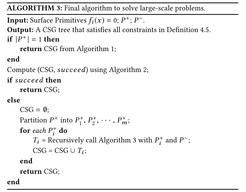 InverseCSG: Automatic Conversion of 3D Models to CSG Trees_网格模型转csg模型 ...