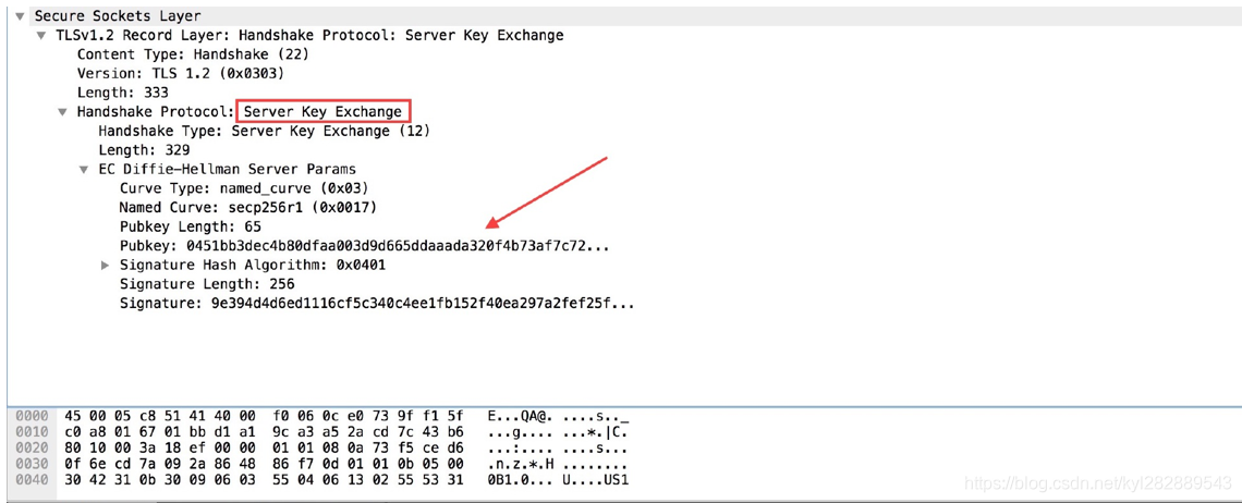 Server Key Exchange