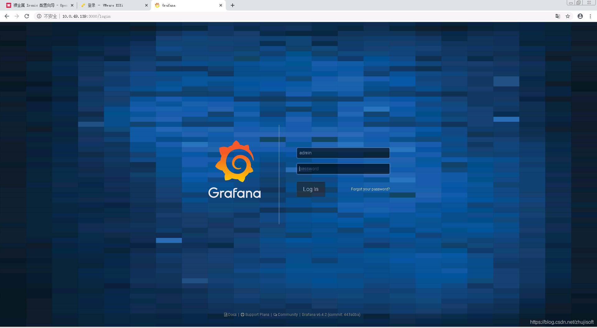 grafana URL