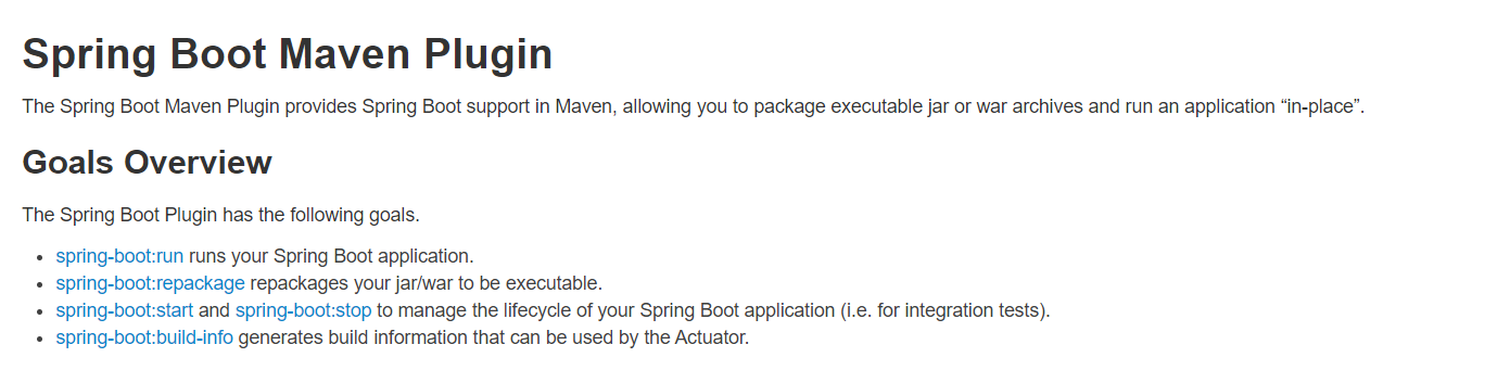 spring boot中打包插件spring-boot-maven-plugin和maven-jar-plugin的关联