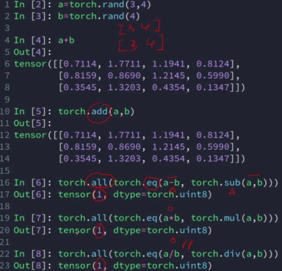 pytorch入门实战教程笔记 八 基础张量操作4