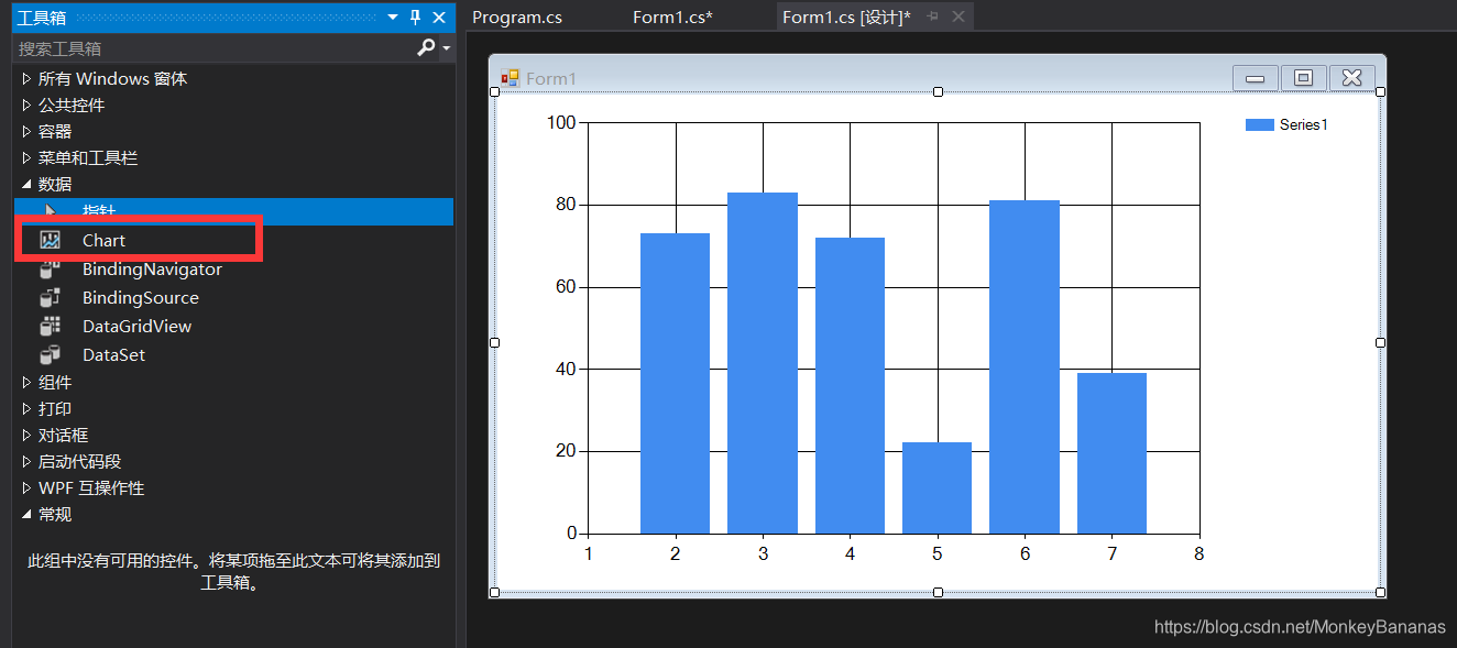 WinForm中Chart控件使用_winform chart-CSDN博客
