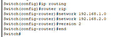 192.168.1.0 and 192.168.2.0 for the two router interfaces