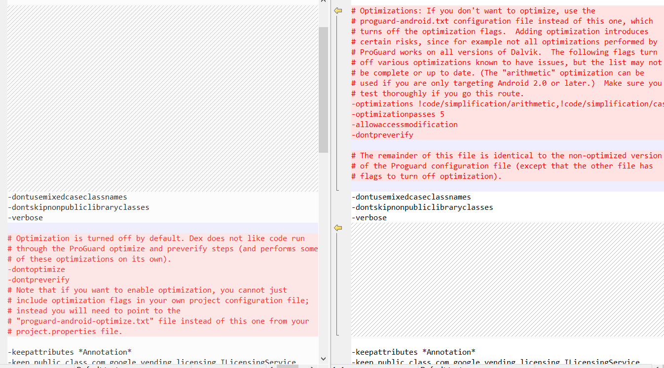 Android ProGuard: code obfuscation compression - Programmer Sought