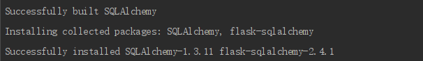 Flask-SQLALchemy 连接数据库