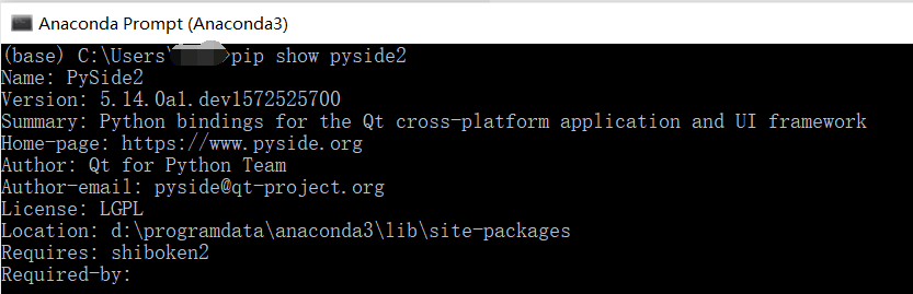 Win10上anaconda配置的python3 7环境安装pyside2后如何查看安装位置 台超的博客 程序员宝宝 程序员宝宝