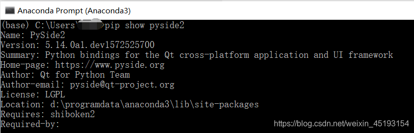 Win10上anaconda配置的python3 7环境安装pyside2后如何查看安装位置 台超的博客 程序员宝宝 程序员宝宝