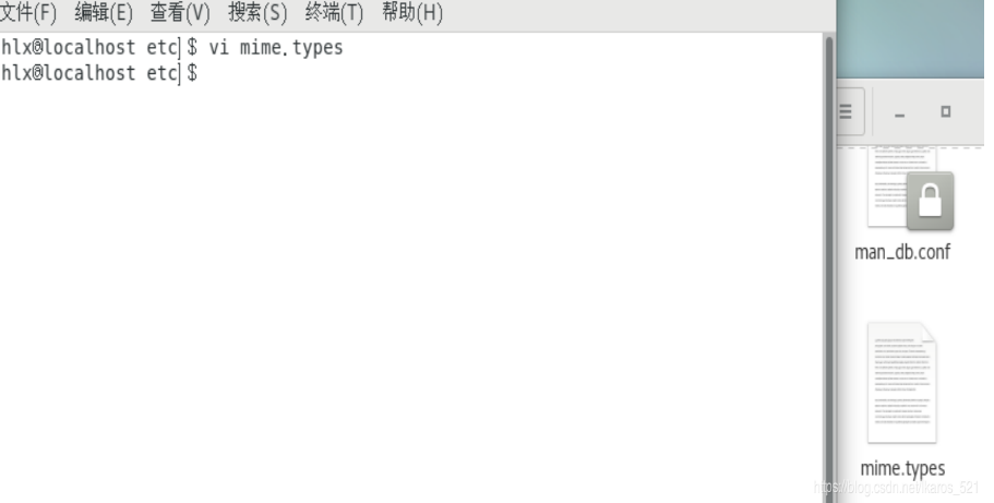 运行BOA报错 Could not open mime.types file, 