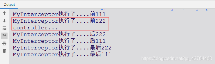 SpringMvc中拦截器