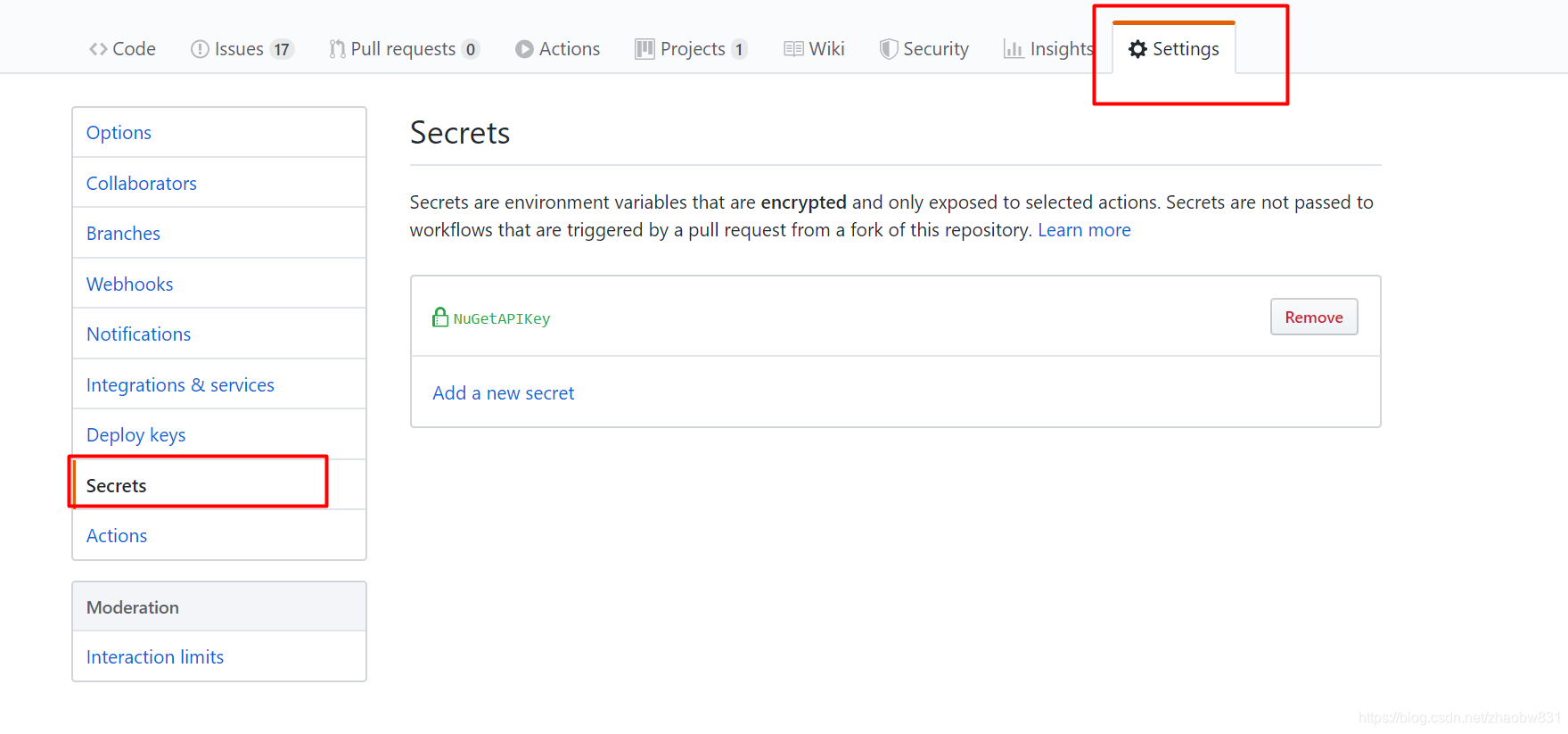 GitHub Actions的使用教程 watermark,type_ZmFuZ3poZW5naGVpdGk,shadow_10,text_aHR0cHM6Ly9ibG9nLmNzZG4ubmV0L3poYW9idzgzMQ==,size_16,color_FFFFFF,t_70
