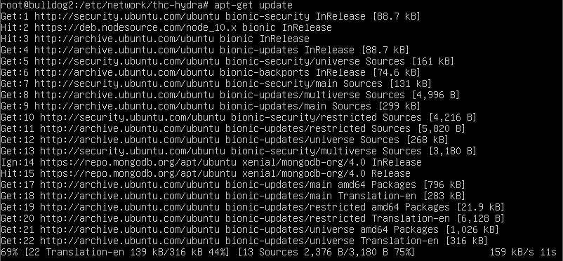 Ubuntu apt get update не работает