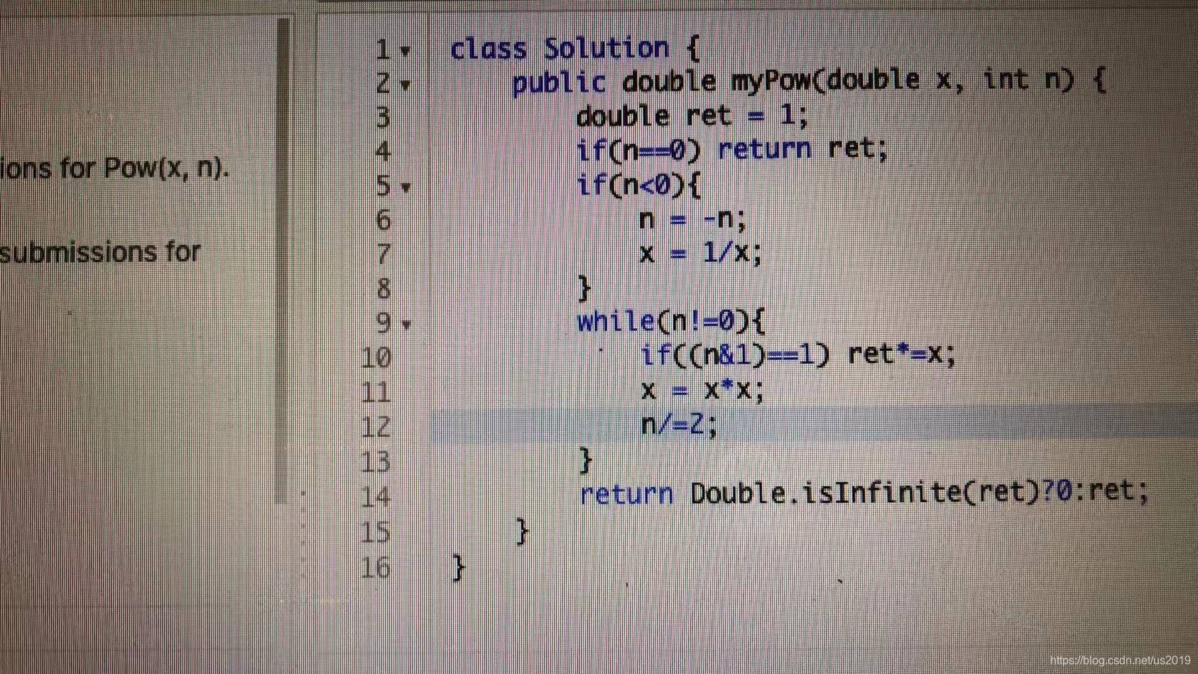 c#Leetcode 50. Pow(x, n)_leetcode pow c#-CSDN博客