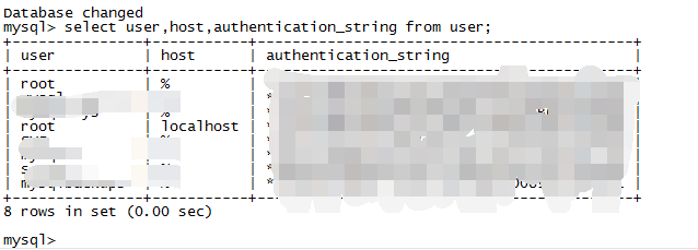 centos mysql数据库 忘记密码 找回密码