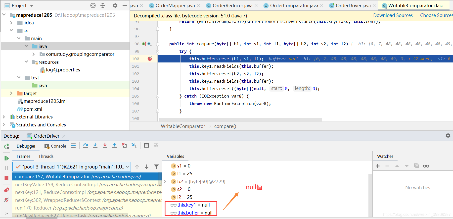 解决java.lang.Exception: java.lang.NullPointerException_java.lang ...
