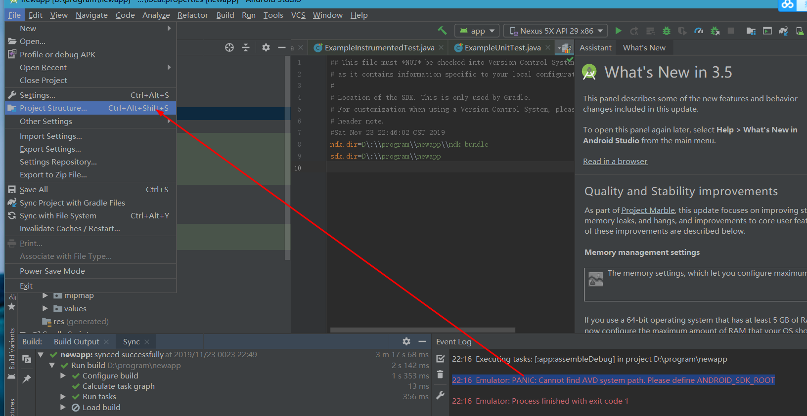 android studio入门 watermark,type_ZmFuZ3poZW5naGVpdGk,shadow_10,text_aHR0cHM6Ly9ibG9nLmNzZG4ubmV0L3FxXzMzNjA4MDAw,size_16,color_FFFFFF,t_70