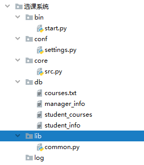 规范化目录展示